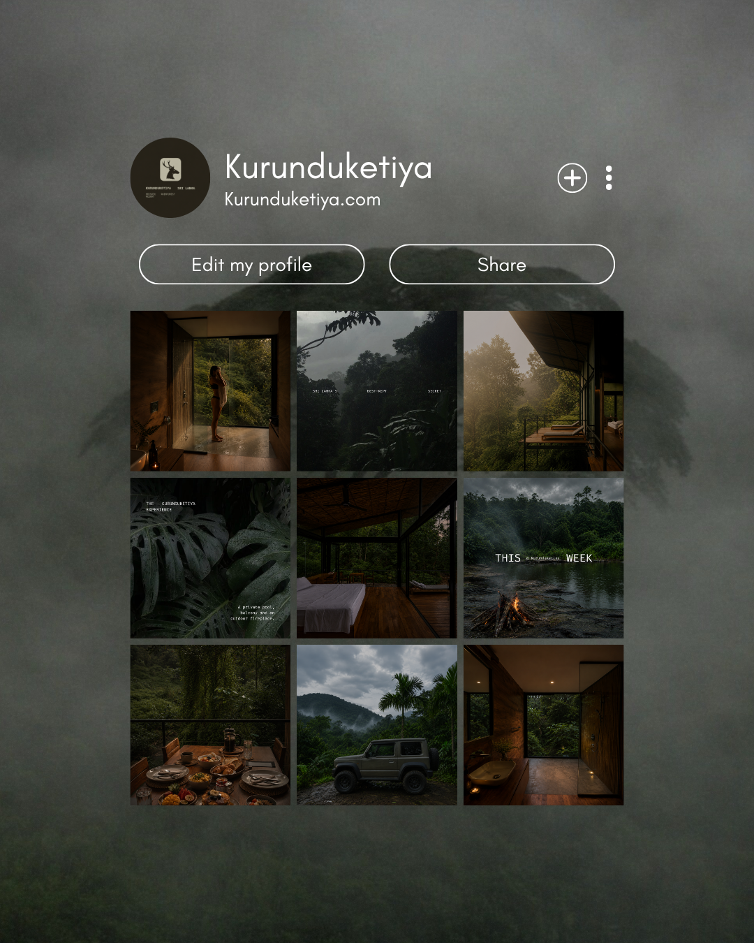 Redesigned social presence