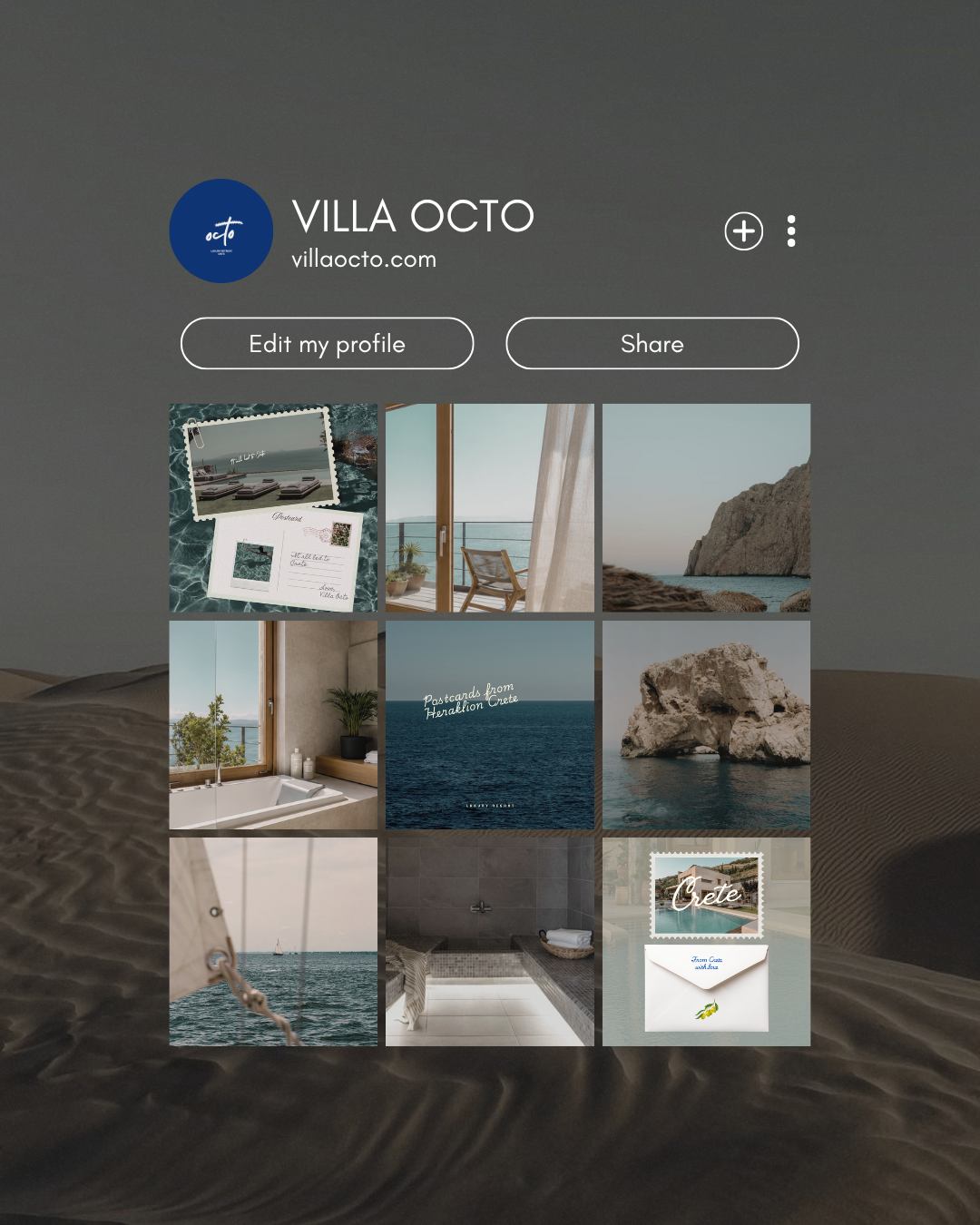 Redesigned social presence